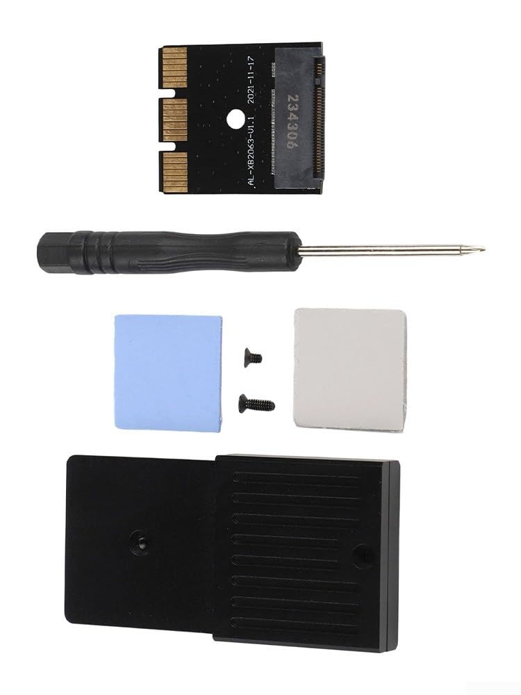 External Hard Drive Enclosure PCIE4.0 NVME 2230 SSD Aluminum Alloy Black Q711119