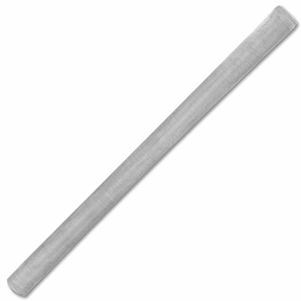 Aluminum Mesh Screen 39.4"x196.9" Silver N8684