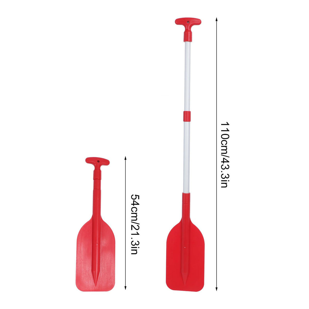 Telescoping Aluminum Boat Paddle with Non Slip T Handle R9589