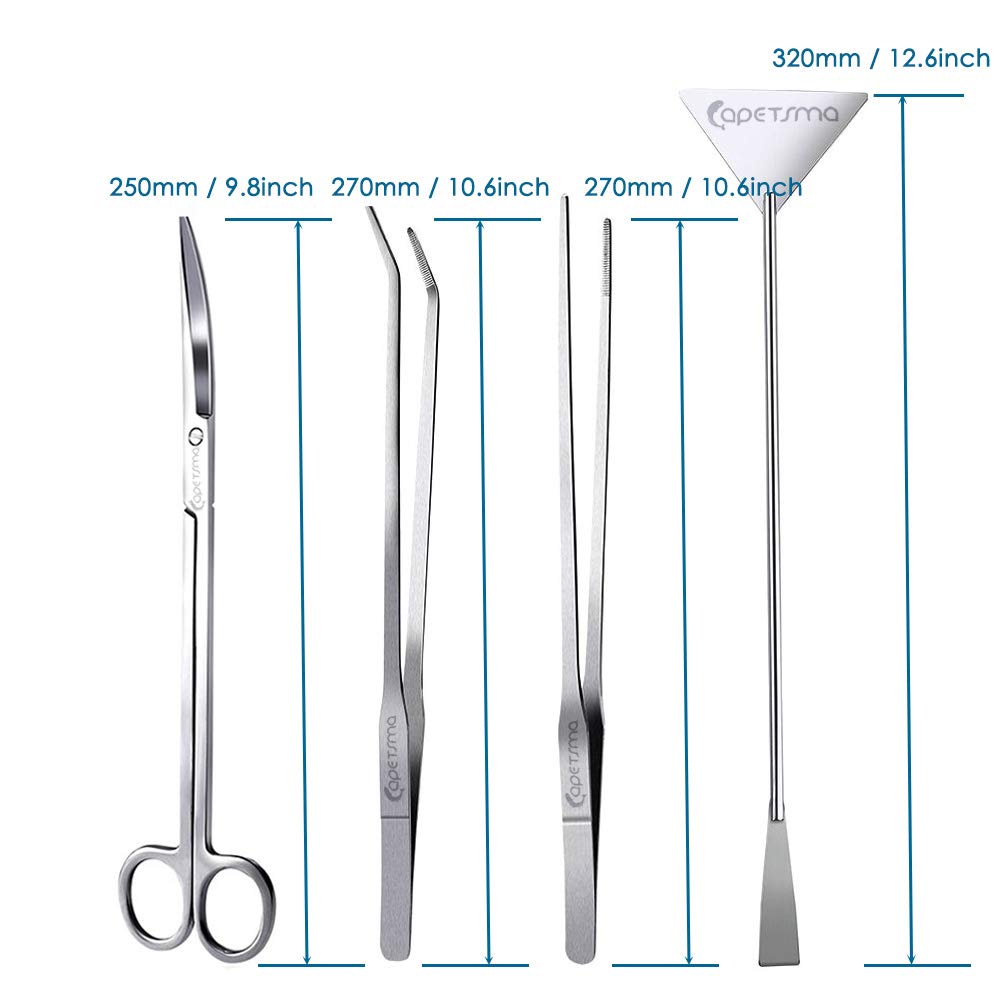 Long Stainless Steel Aquarium Plant Tools Set C524241