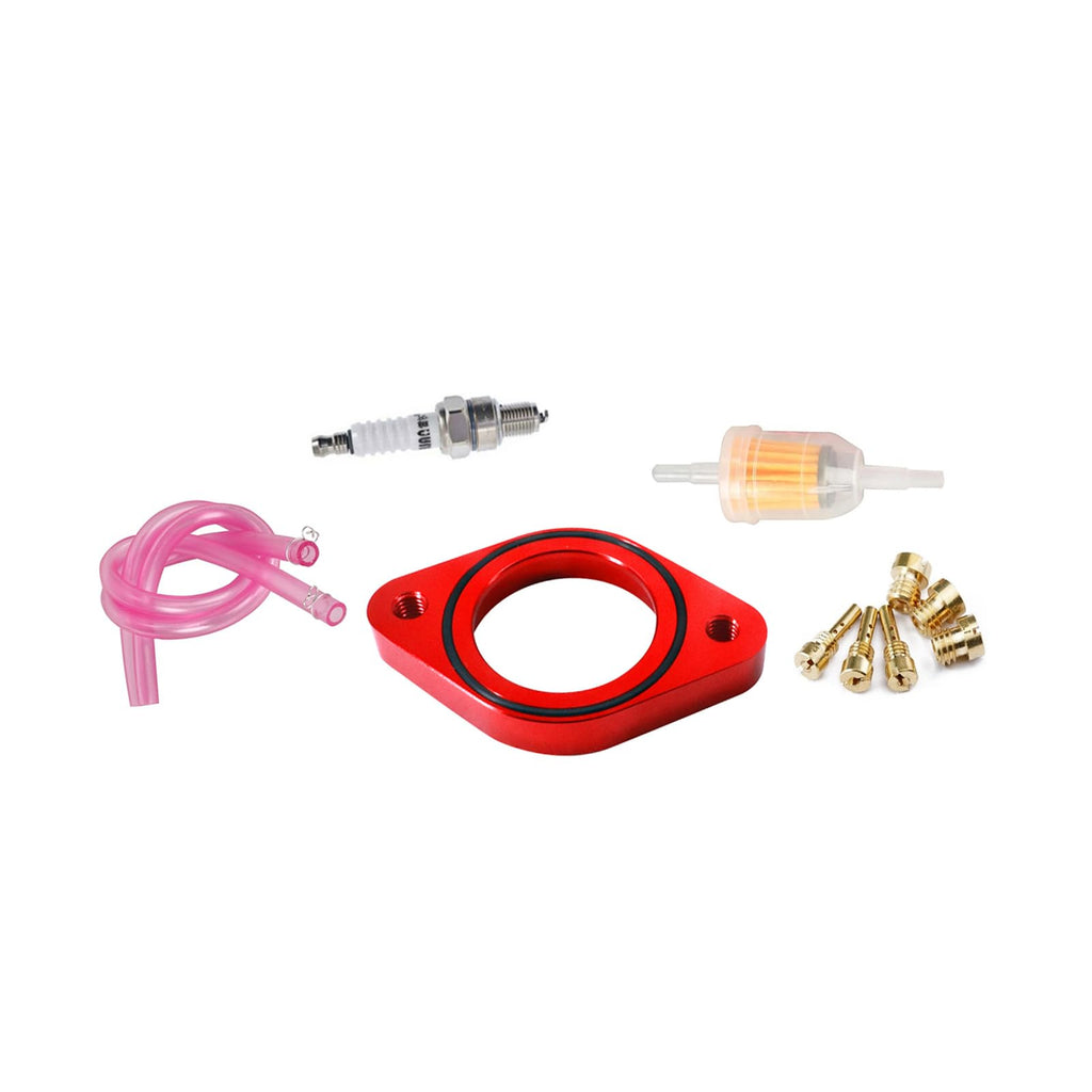 40MM Carburetor with Red Intake Manifold P219