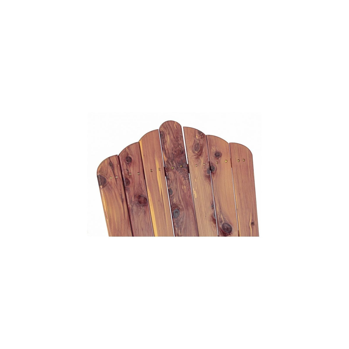 Cedar Stationary Chair Fan-Back Adirondack Style Q898269