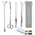 Long Stainless Steel Aquarium Plant Tools Set C524241