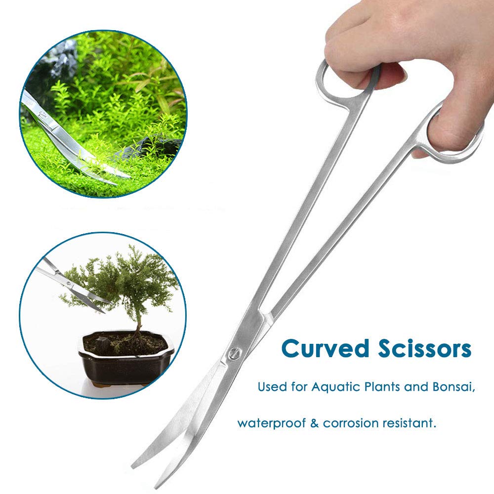 Long Stainless Steel Aquarium Plant Tools Set C524241