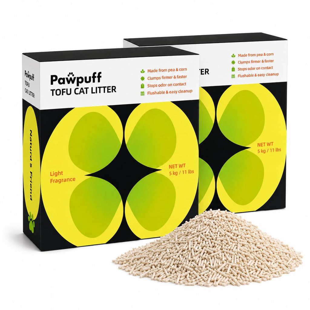 Tofu Cat Litter Low Dust Fast Clumping Flushable 2-Pack 22 lb E99367