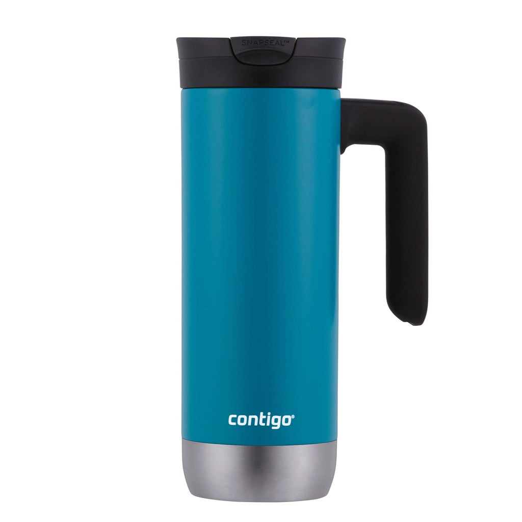 20oz Stainless Steel Travel Mugs with Leak-Proof Lid L92928
