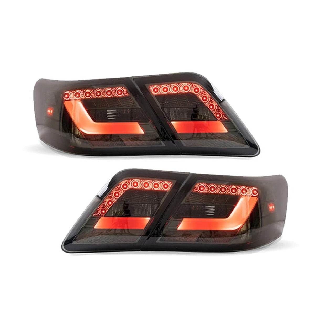 12V LED Tail Lights 2PCS Smoke J14714