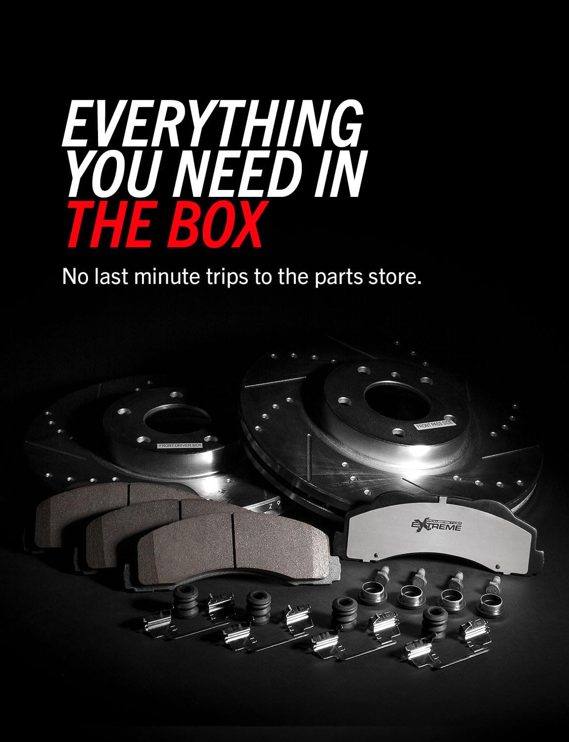Brake Pad & Rotor Kit F59715
