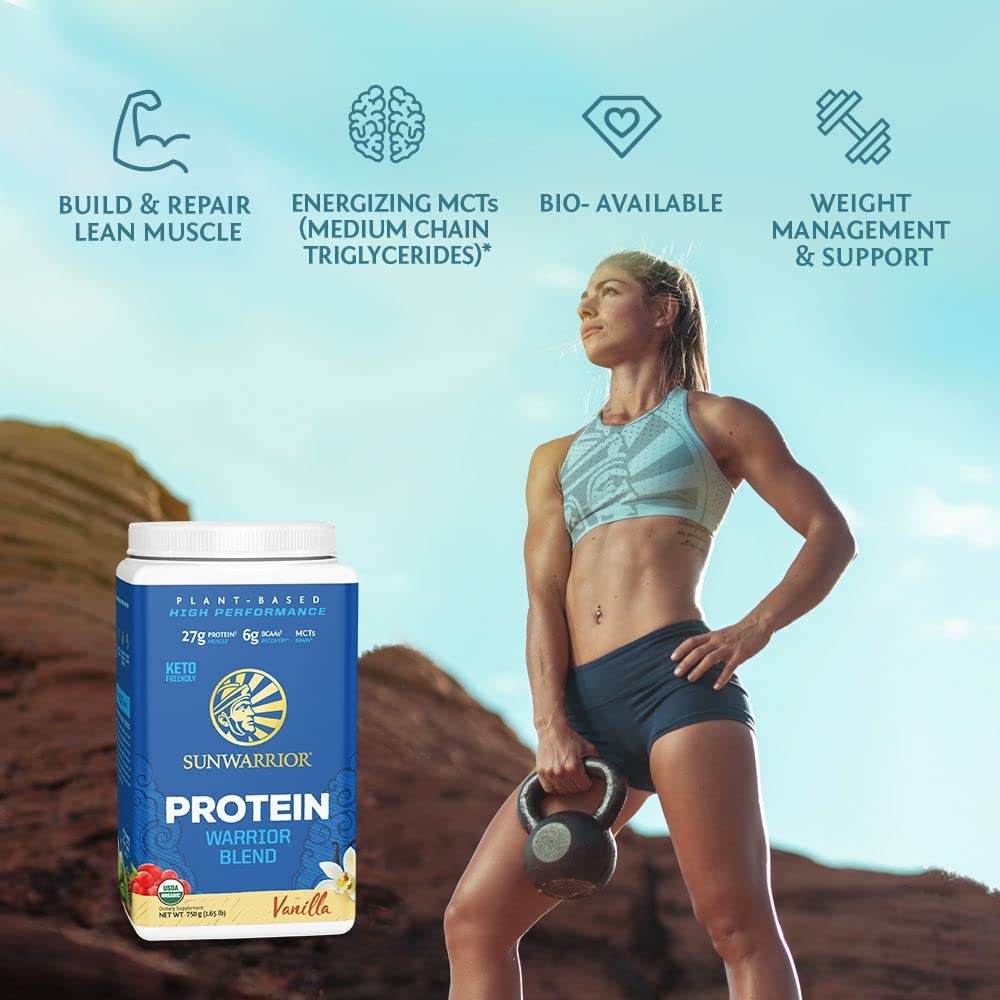 Vanilla Plant Based Protein Powder with BCAA D221037