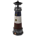 Solar Lighthouse Garden Lights Outdoor Waterproof Resin Statue Lamp G75704