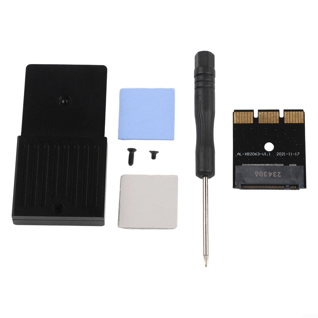 External Hard Drive Enclosure PCIE4.0 NVME 2230 SSD Aluminum Alloy Black Q711119