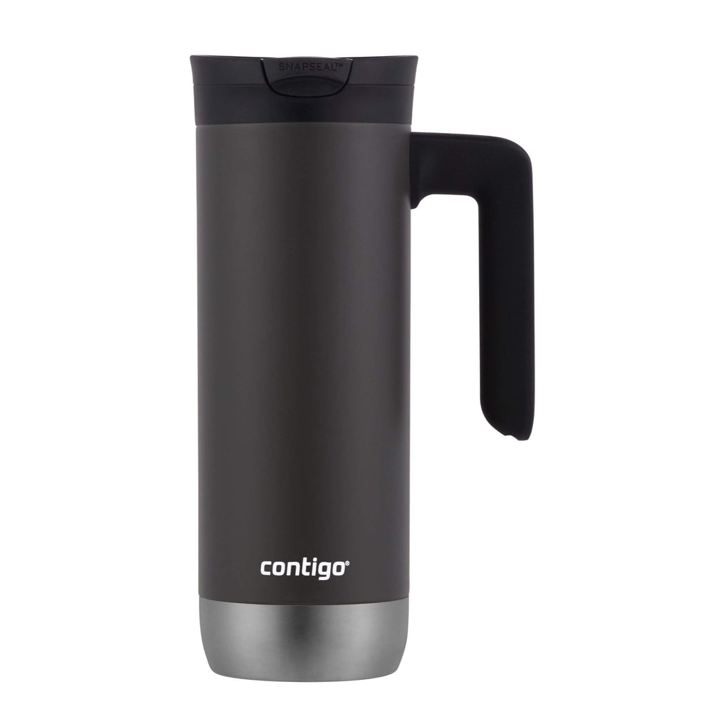 20oz Stainless Steel Travel Mugs with Leak-Proof Lid L92928
