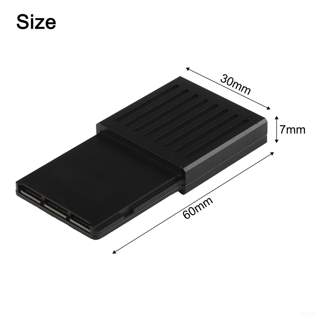 External Hard Drive Enclosure PCIE4.0 NVME 2230 SSD Aluminum Alloy Black Q711119