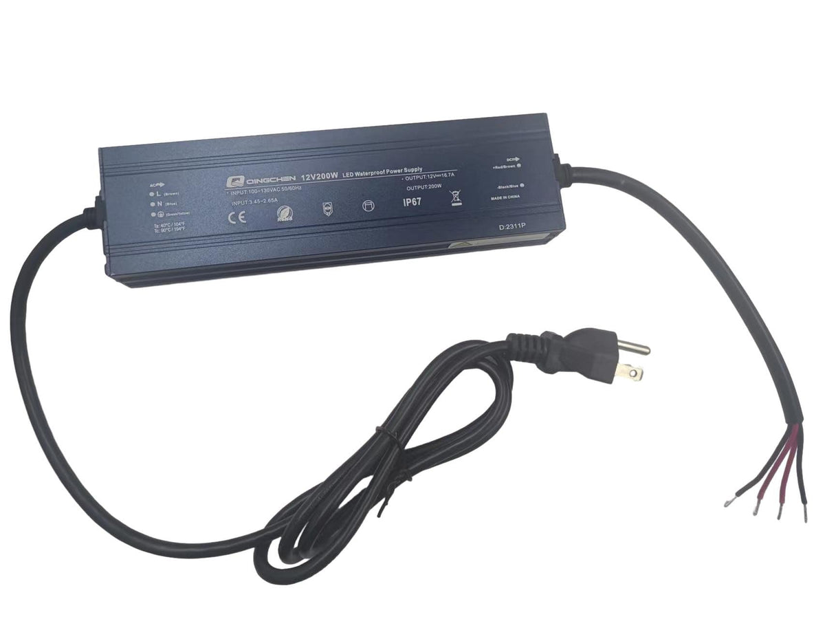 200W Waterproof IP67 12V DC Power Supply F492778