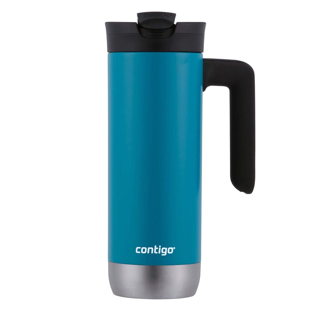 20oz Stainless Steel Travel Mugs with Leak-Proof Lid L92928