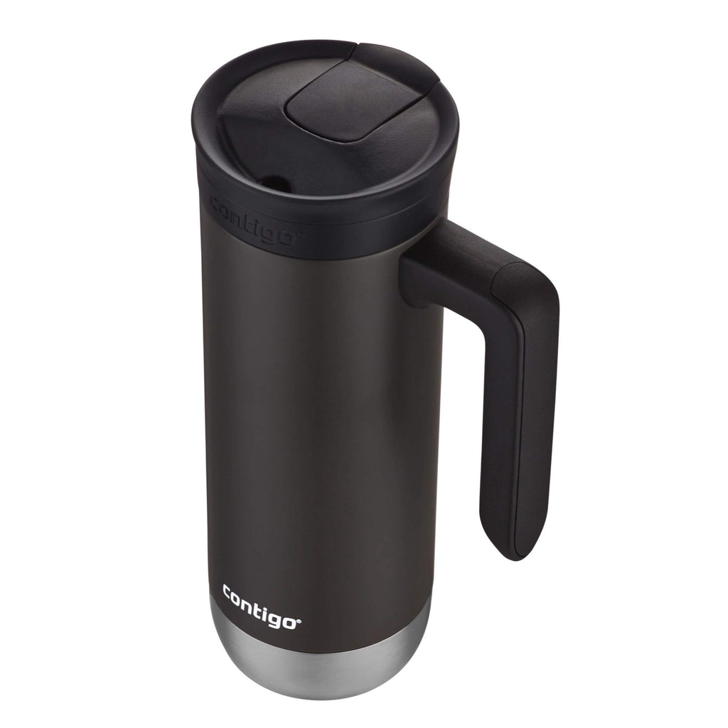20oz Stainless Steel Travel Mugs with Leak-Proof Lid L92928