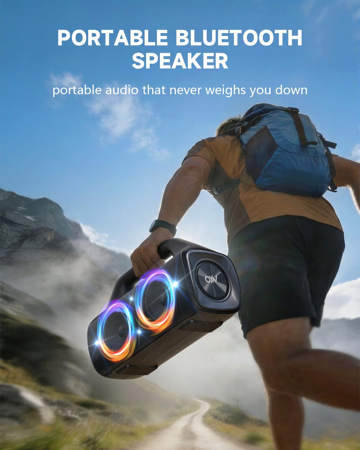 80W IP67 Waterproof Wireless Outdoor Bluetooth Speaker K91818