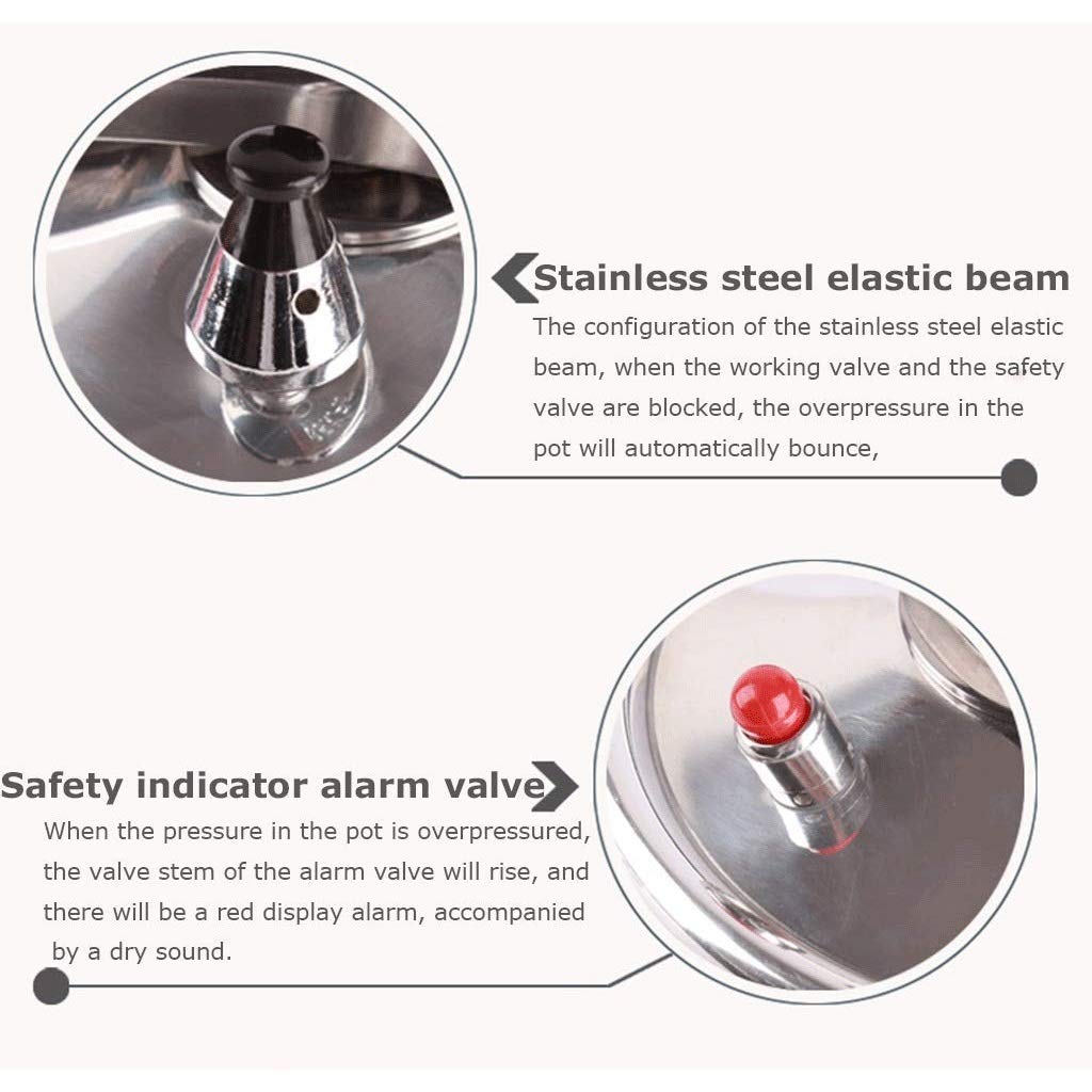 Aluminum Pressure Cooker Non-Stick 3L D41052