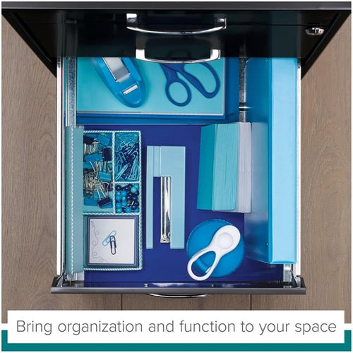 3 Drawer Charcoal Metal Filing Cabinet O643354