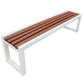 Cast Iron Outdoor Bench Carbonized Finish 150x40x45cm Z5975