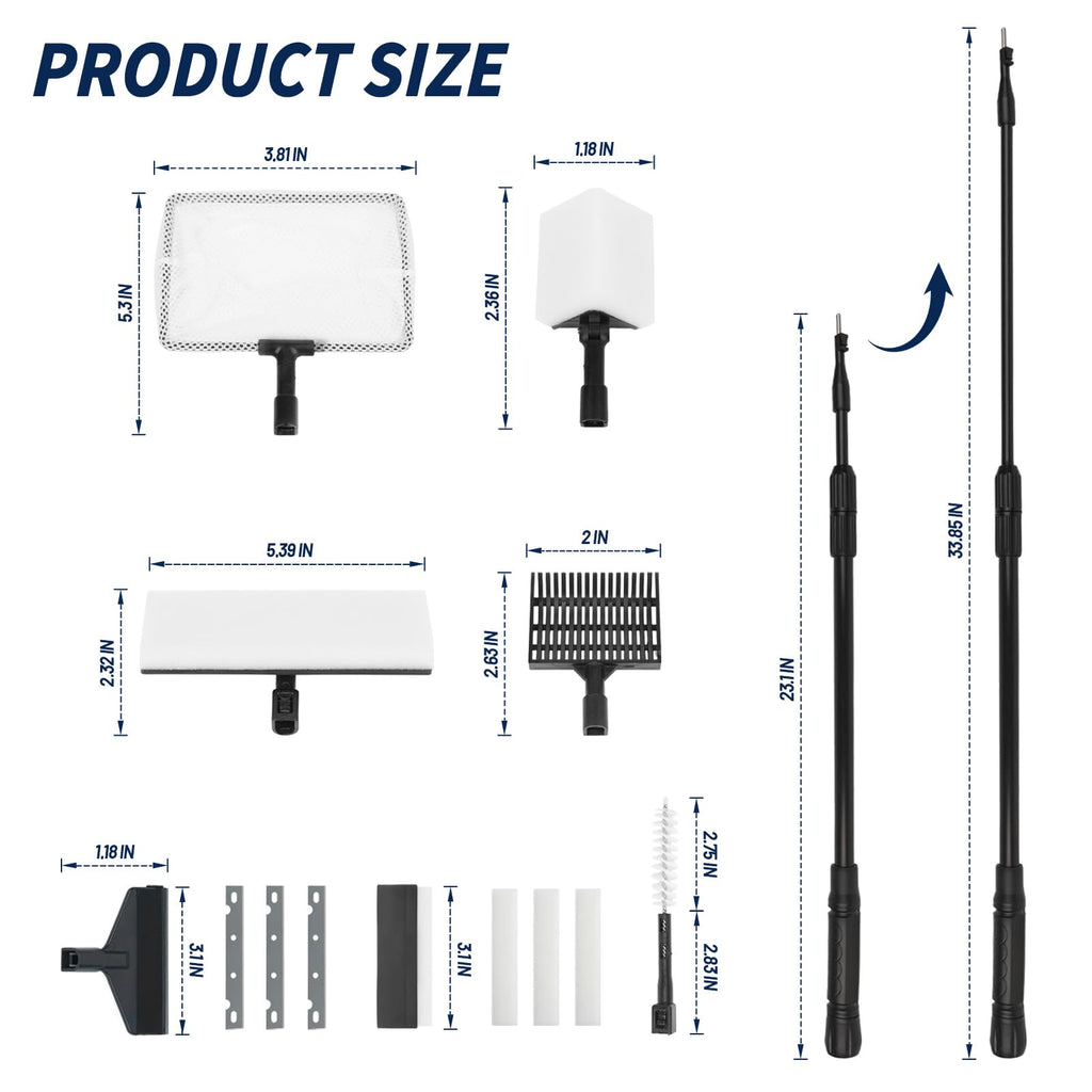 6 in 1 Aquarium Clean Tools X6635