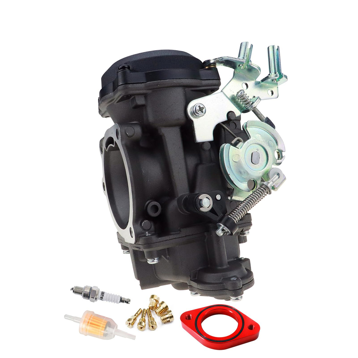 40MM Carburetor with Red Intake Manifold P219