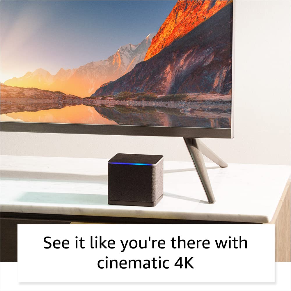 Fire TV Cube with Alexa Voice Remote Pro G5107