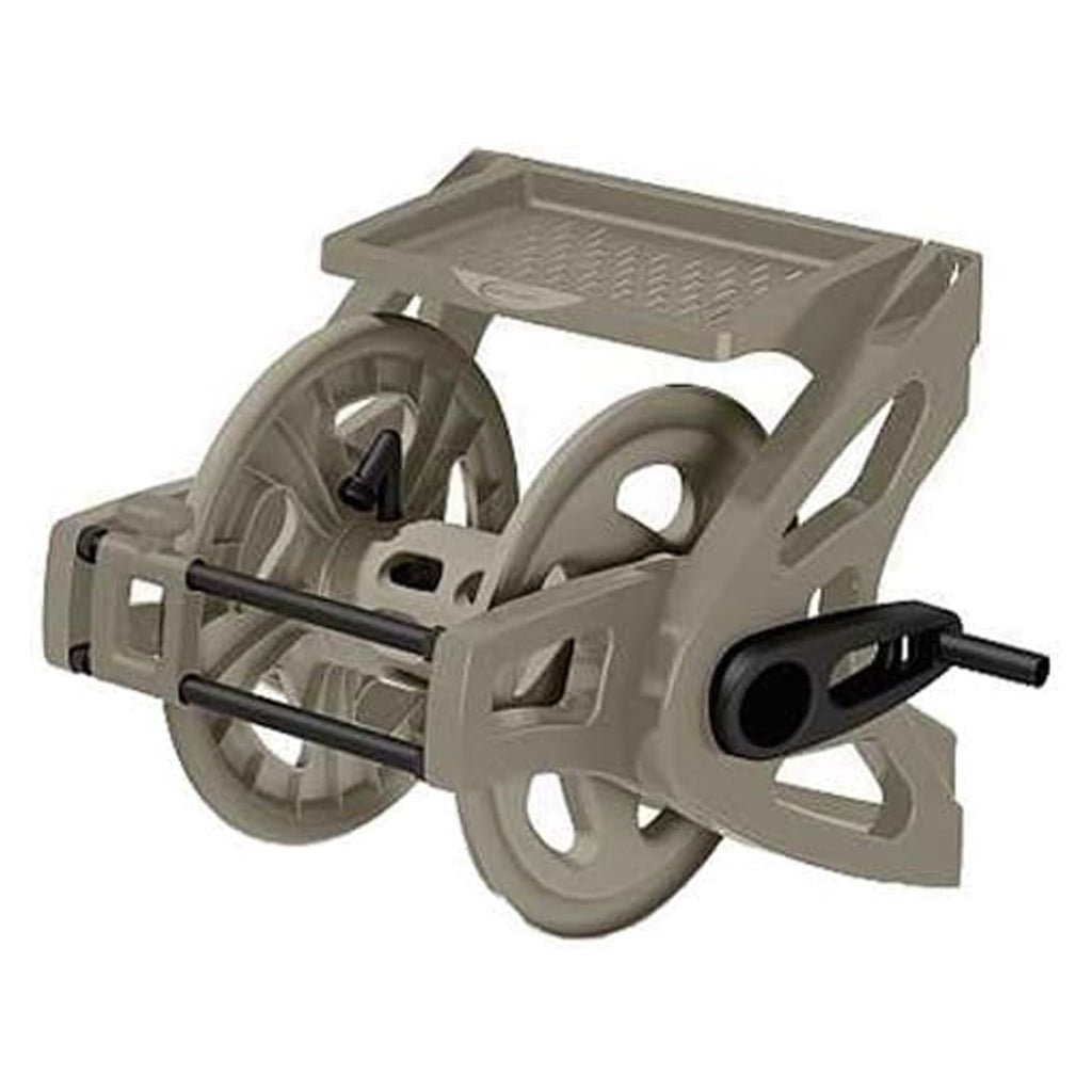 Wall-Mount Hose Reel with Storage Tray O947524