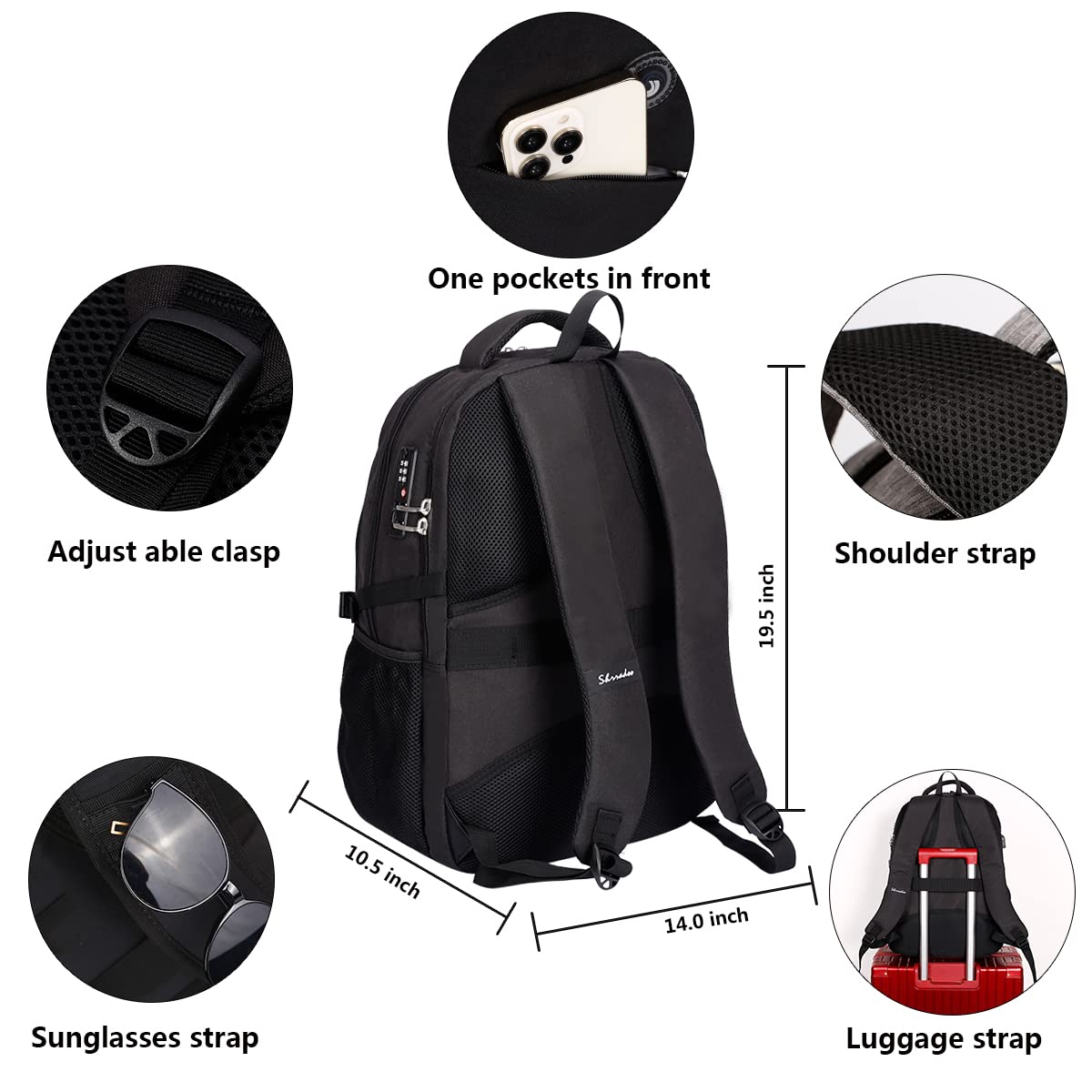 Travel Laptop Backpack I34611