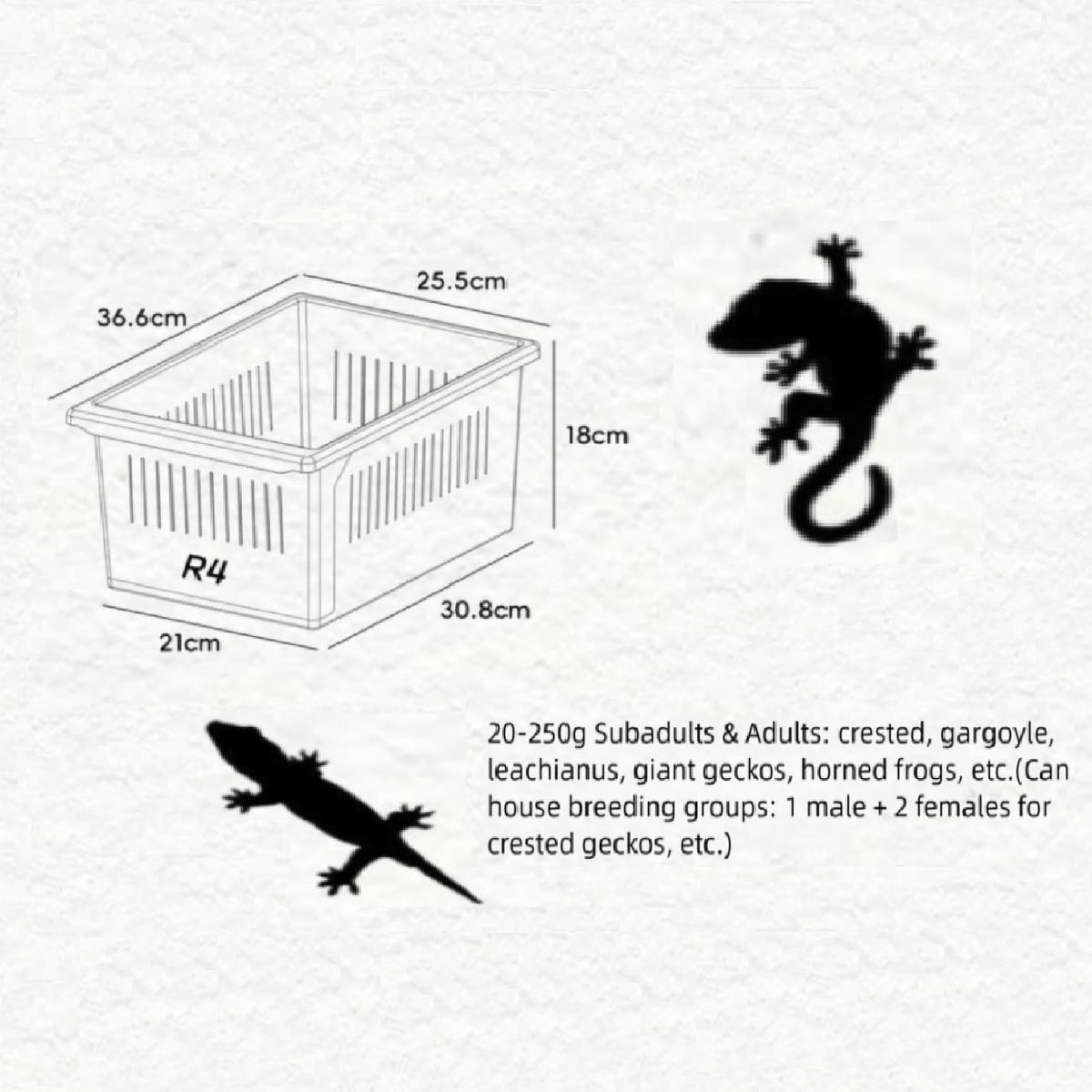 2-Tier Stackable Reptile Enclosure with Sliding Drawer Doors Y131526