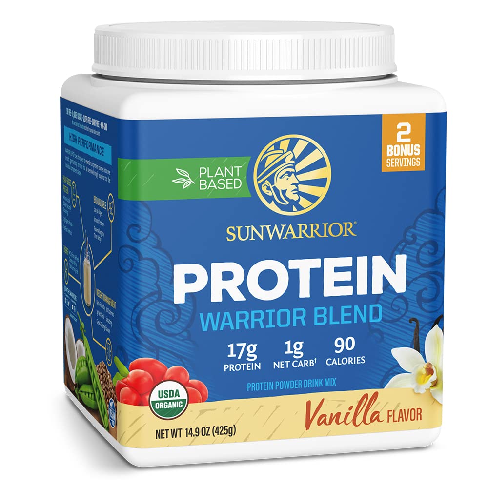 Vanilla Plant Based Protein Powder with BCAA D221037