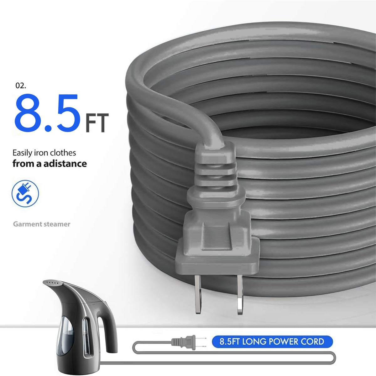 Portable Handheld 240ml 700W Clothes Steamer C2937