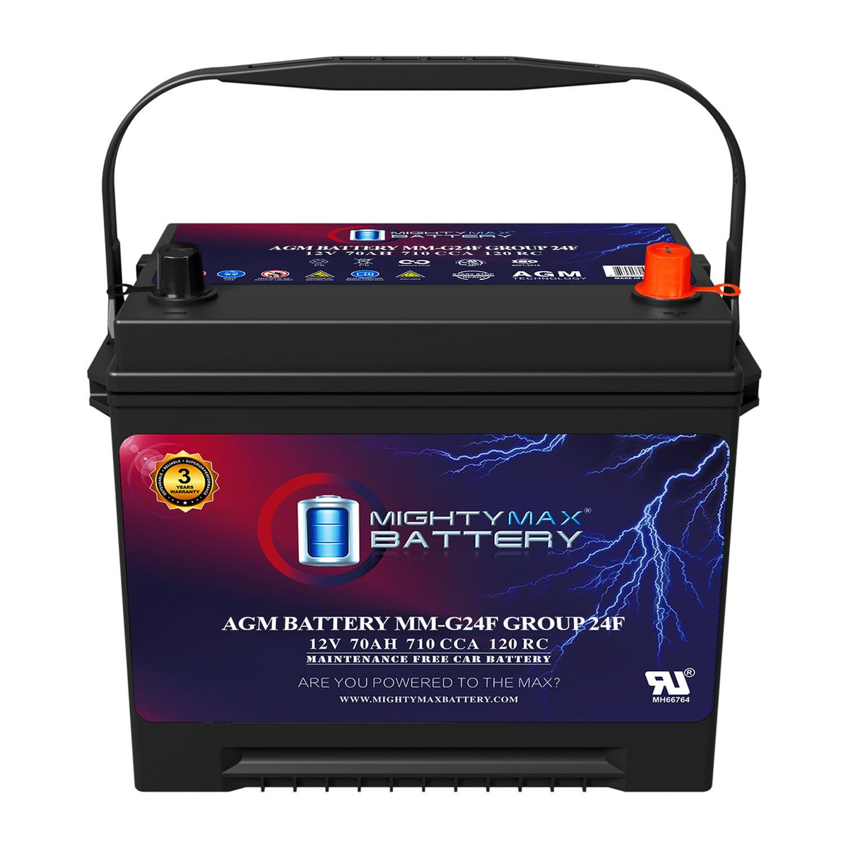 12V 70Ah AGM Replacement Battery D699274