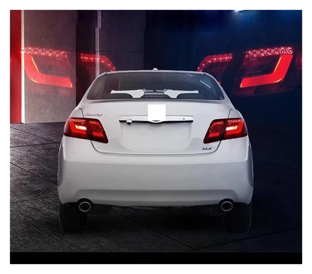 12V LED Tail Lights 2PCS Smoke J14714