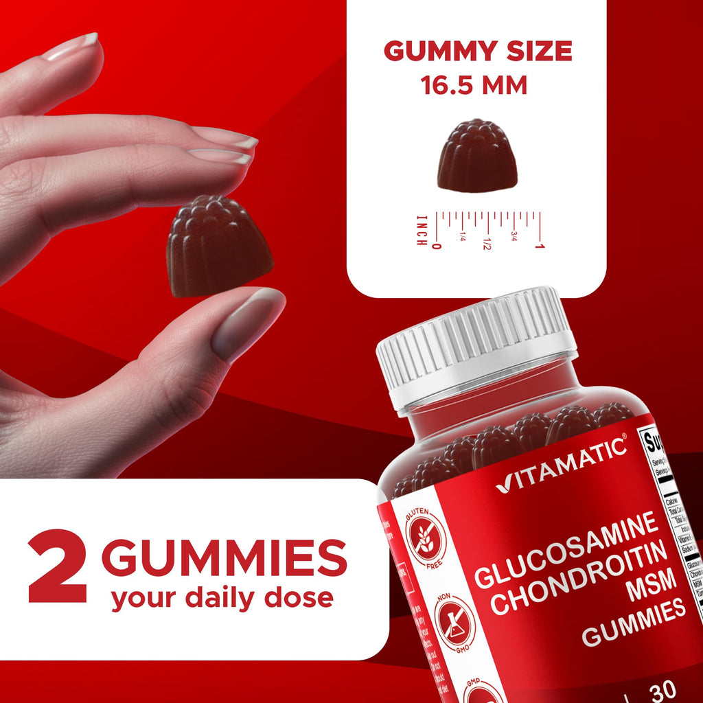 Glucosamine Chondroitin with MSM 60 Gummies 2 Pack R91640