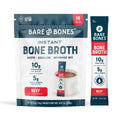Beef Bone Broth Instant Powder Mix Packets 16 Pack Y92919