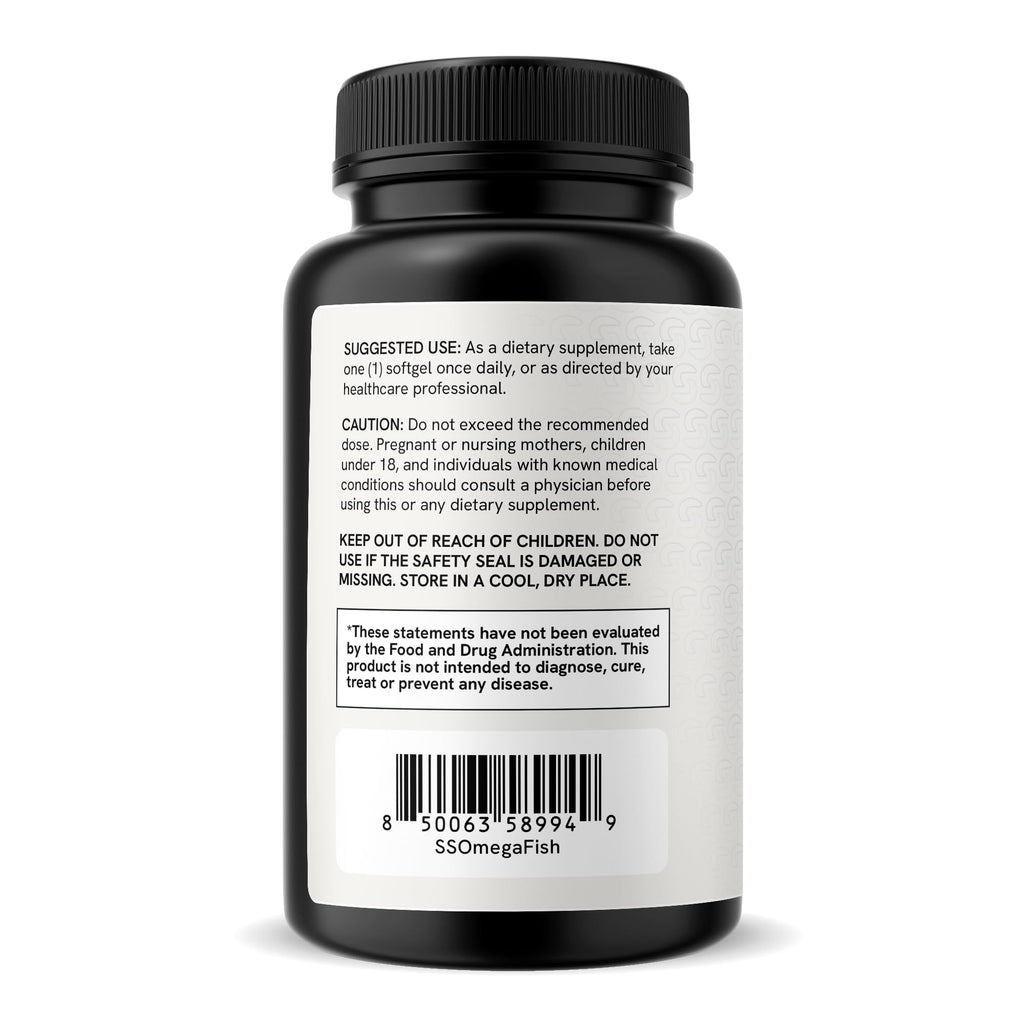 Omega 3 Fish Oil 1400 mg 60 Softgels B247