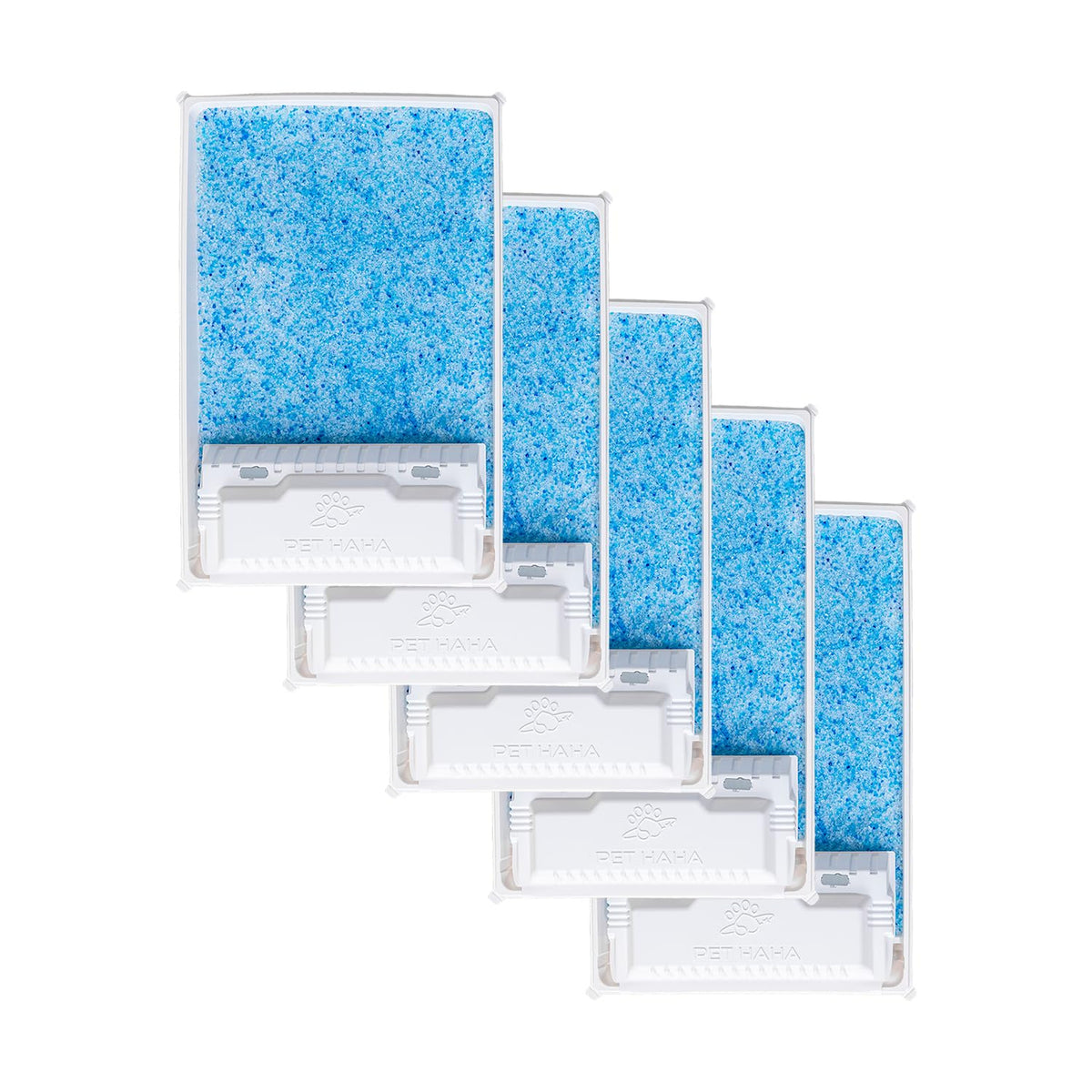 Crystal Cat Litter and Disposable Litter Trays 5 Sets F654