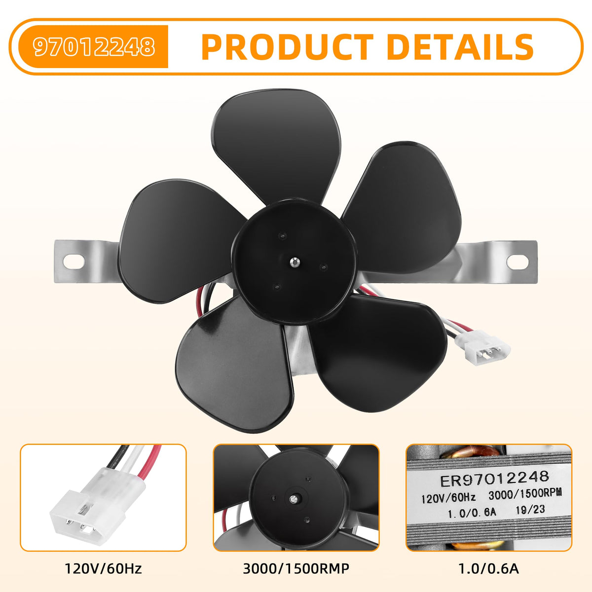 Range Hood Fan Motor J514