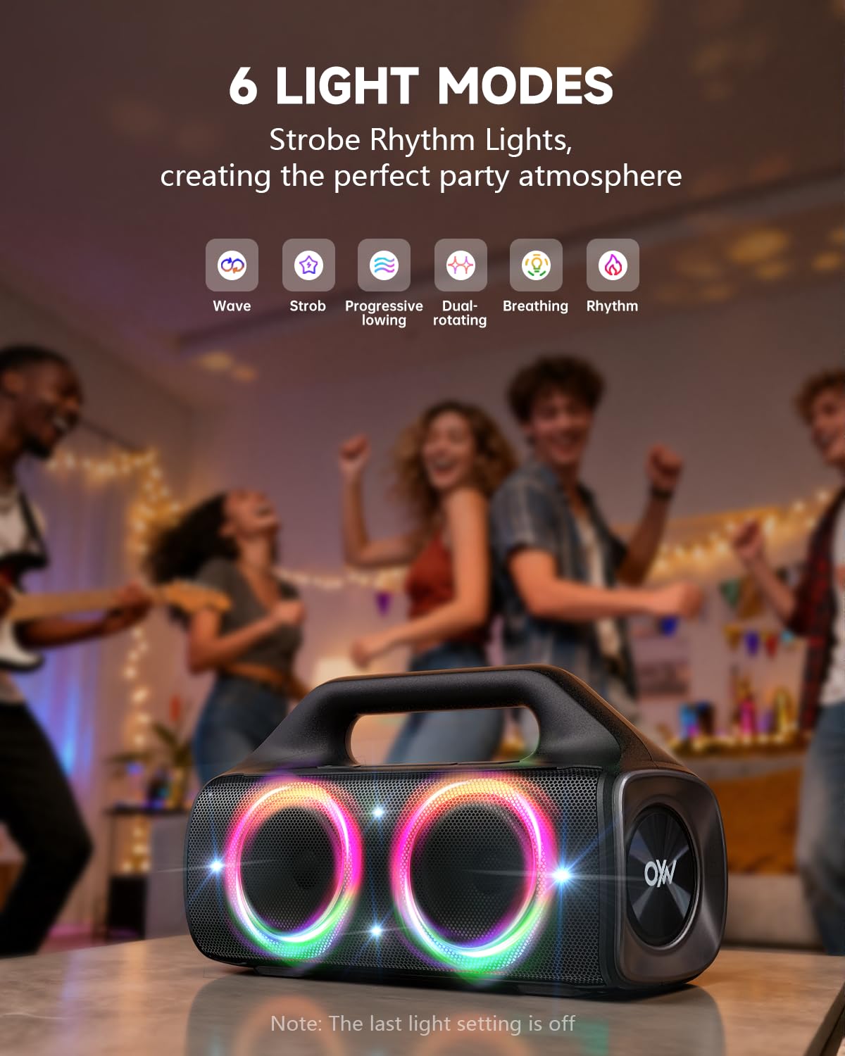 80W IP67 Waterproof Wireless Outdoor Bluetooth Speaker K91818