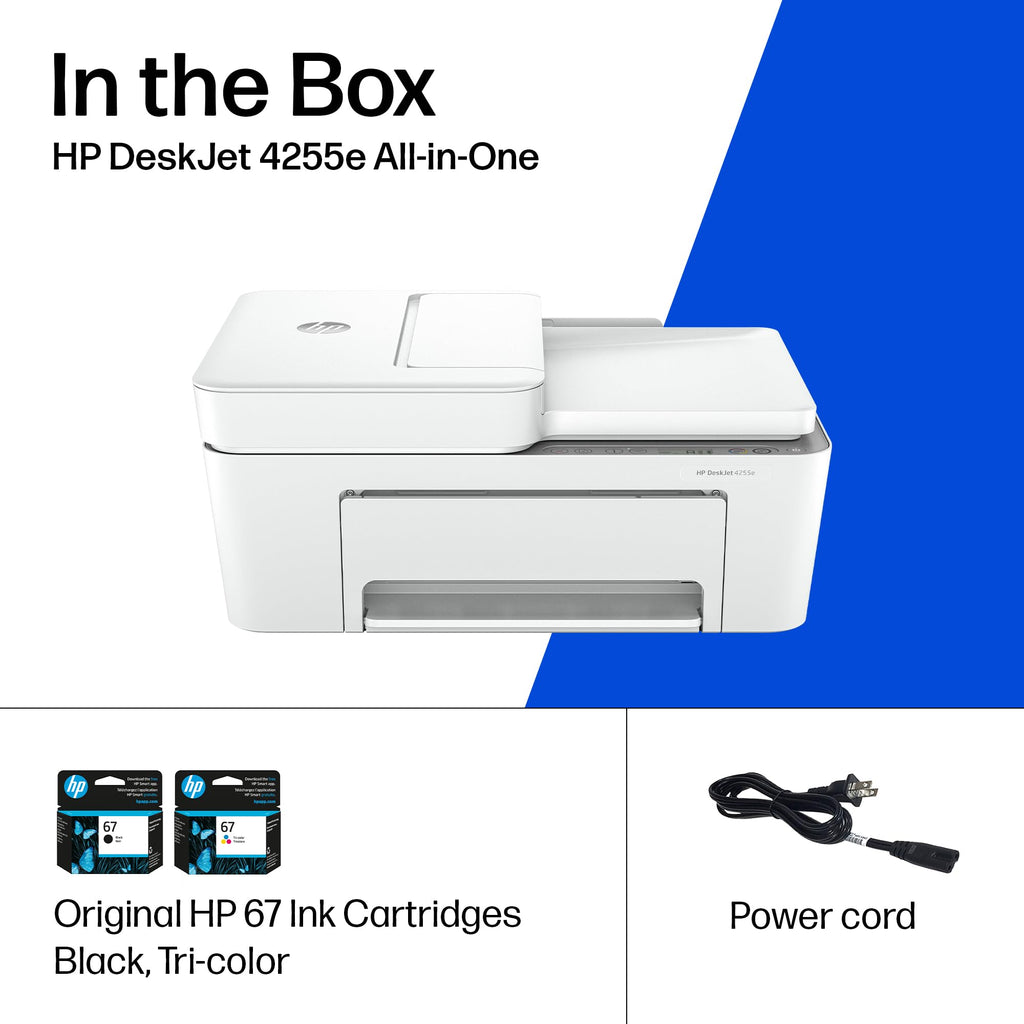 Wireless All-in-One Color Inkjet Printer, Scanner, Copier Q48890