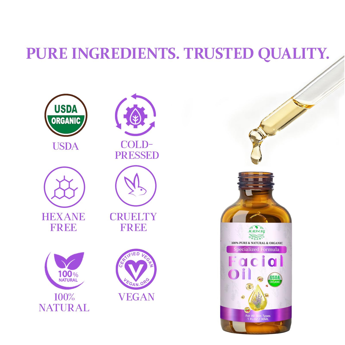 Organic Rosehip Facial Oil G963