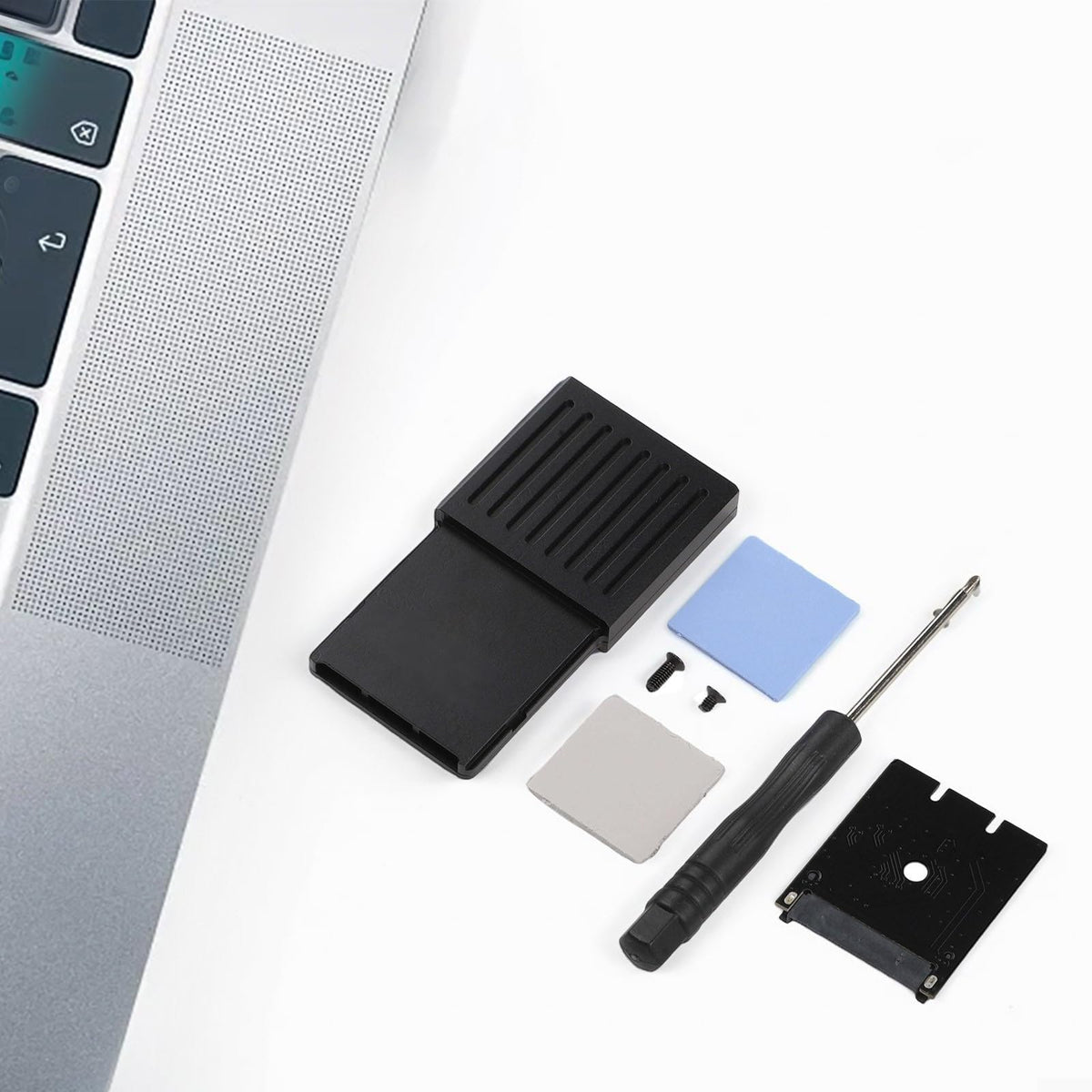 External Hard Drive Enclosure PCIE4.0 NVME 2230 SSD Aluminum Alloy Black Q711119
