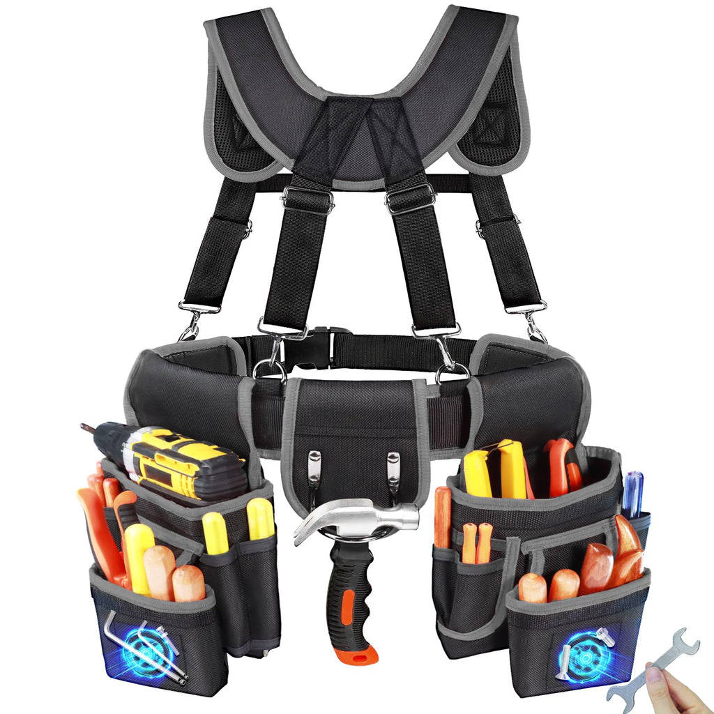 Heavy Duty Tool Belt With Suspenders X9023