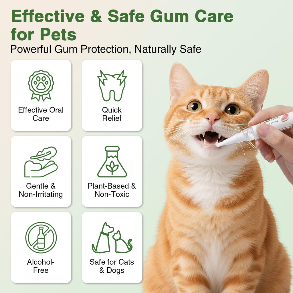 Cat Gum Care Pen with Soft Brush Tip I871