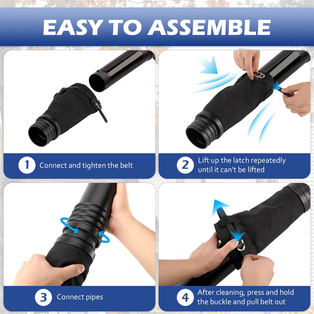 Universal Gutter Cleaning Tools for Leaf Blowers H289