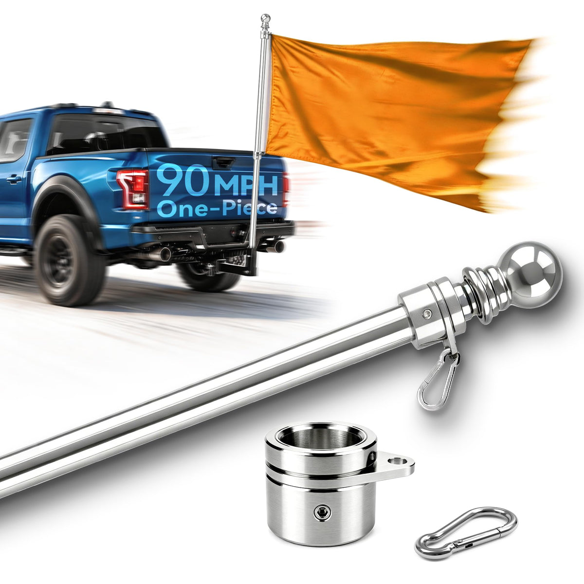 5FT One Piece Flag Pole G360098
