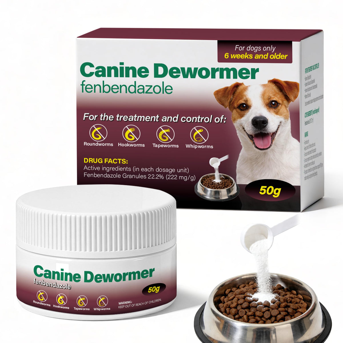 Dewormer for Dogs 50 g V804664