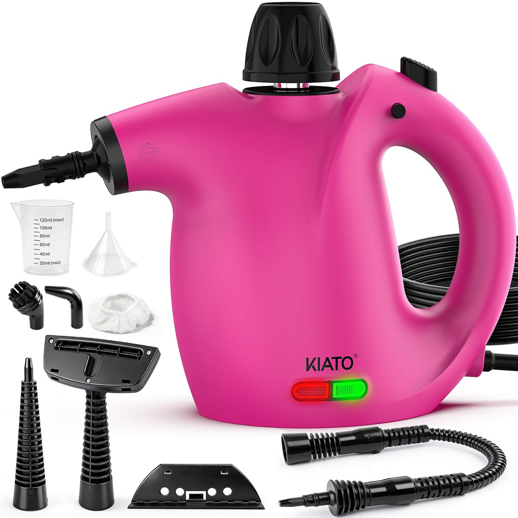 Pink Handheld Steam Cleaner S874251