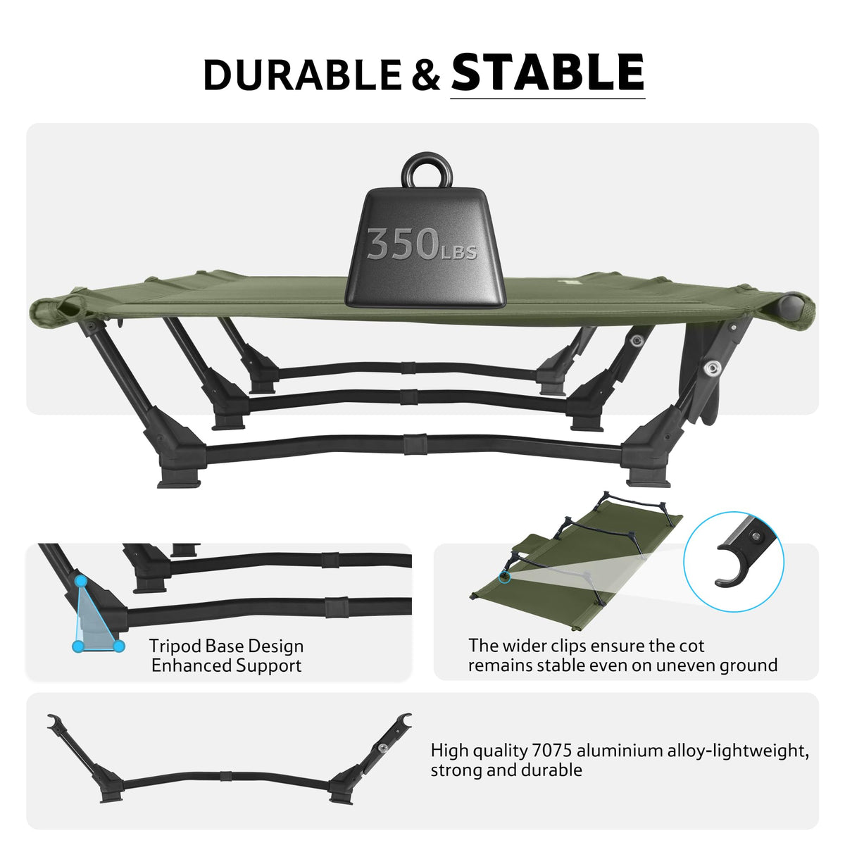 Folding Camping Cot B9561